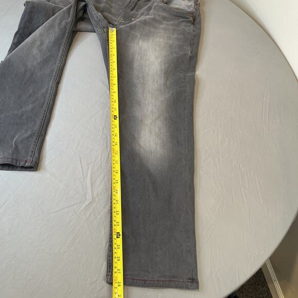 Tommy Bahama Sand Drifter Authentic Straight Jeans Men's Size 35 X 28 Gray - Picture 10 of 14